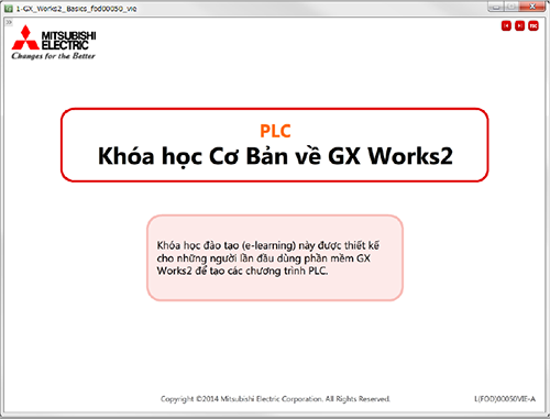 Hướng dẫn sử dụng phần mềm lập trình PLC Mitsubishi GX Work 2 cơ bản