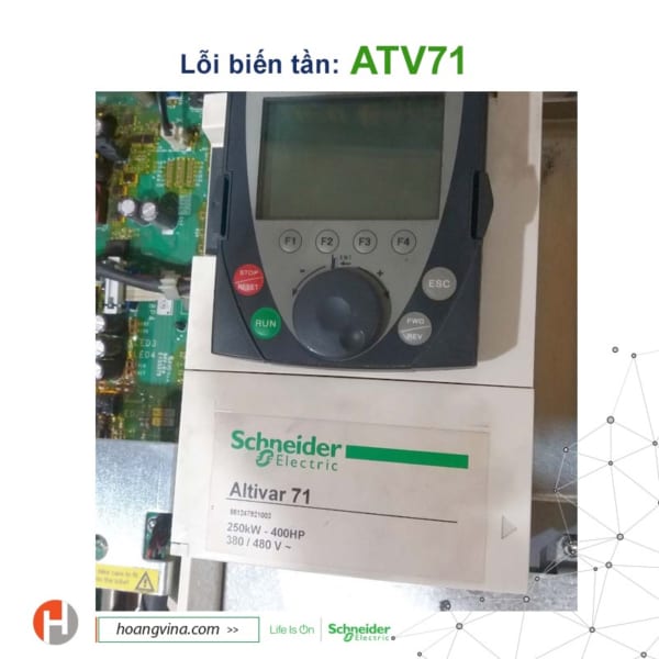 Sửa chữa biến tần Schneider ATV71