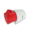 PCE - Ổ cắm gắn nổi 32A 5P 400V, 6H, IP44 - F125-6