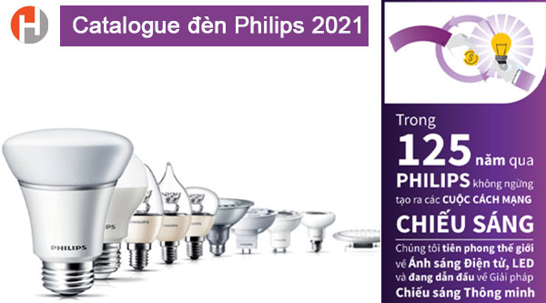 Catalogue đèn Philips 2021
