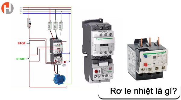 Rơ le nhiệt là gì? tất tần tật về rơ le nhiệt