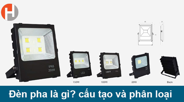 Đèn pha là gì? cấu tạo và phân loại