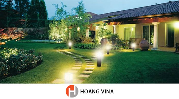 Các loại đèn chiếu sáng sân vườn phổ biến