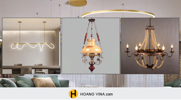 Đèn thả trần là gì? Lưu ý khi lựa chọn đèn thả
